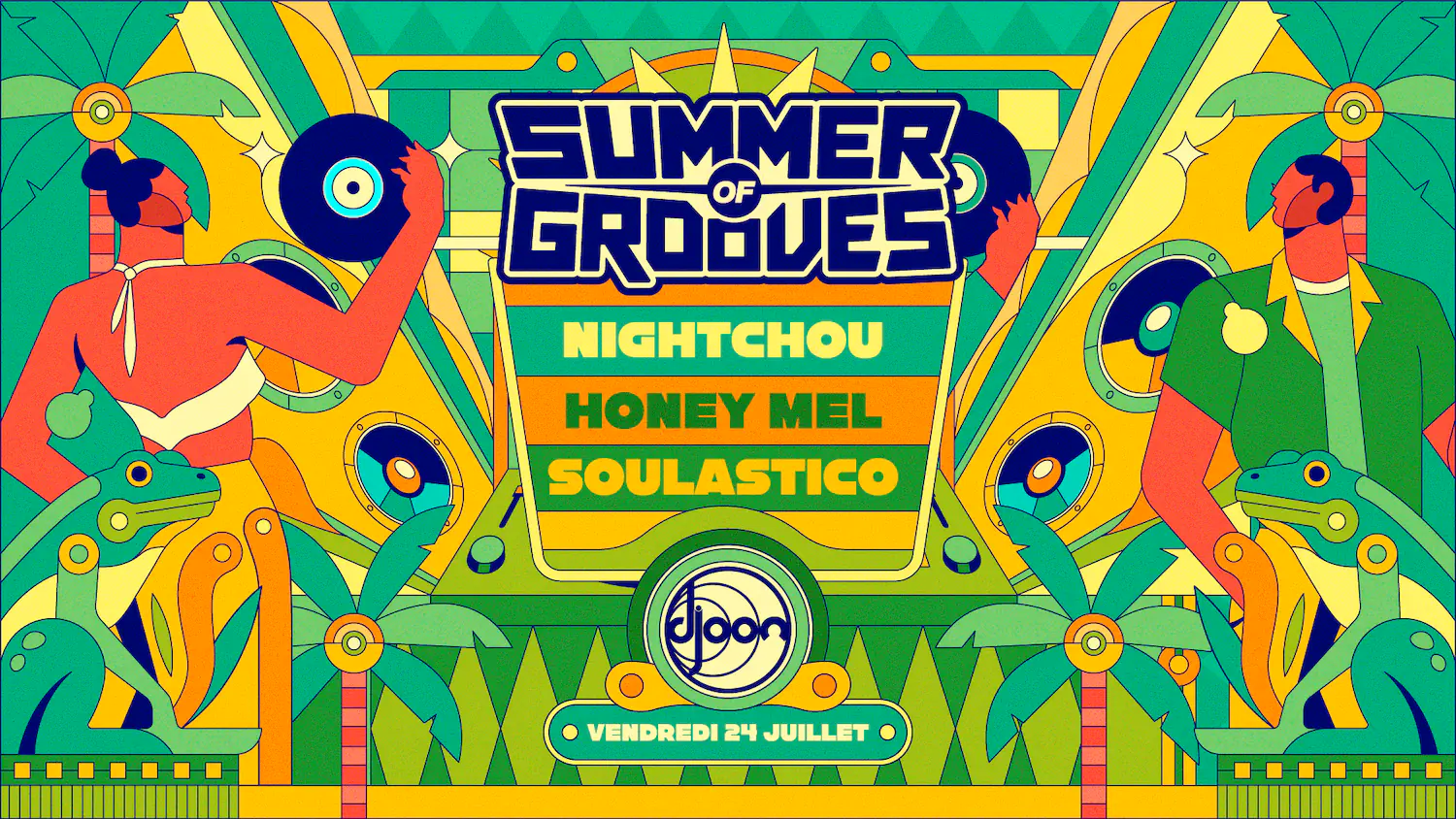 Summer of Grooves #3 Nightchou / Honey Mel / Soulastico