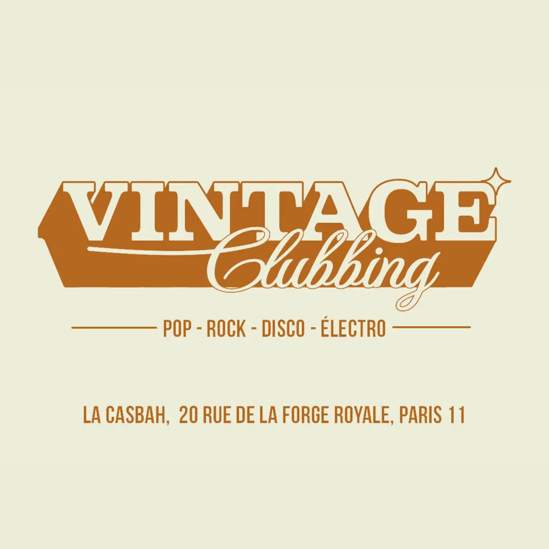 Vintage Clubbing w / Aymeric Bergada Du Cadet