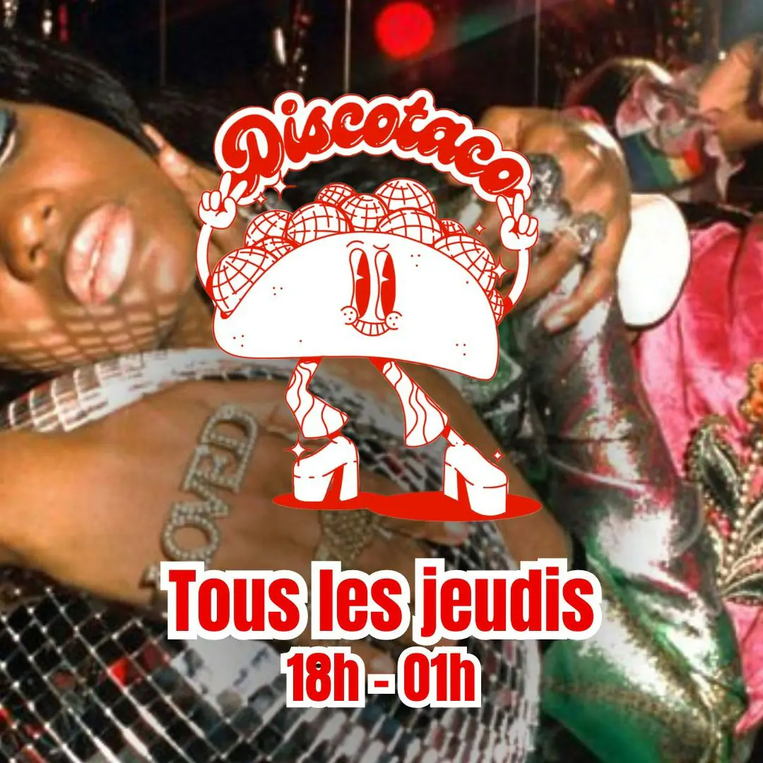 Discotaco: disco, paillettes & tacos partout!
