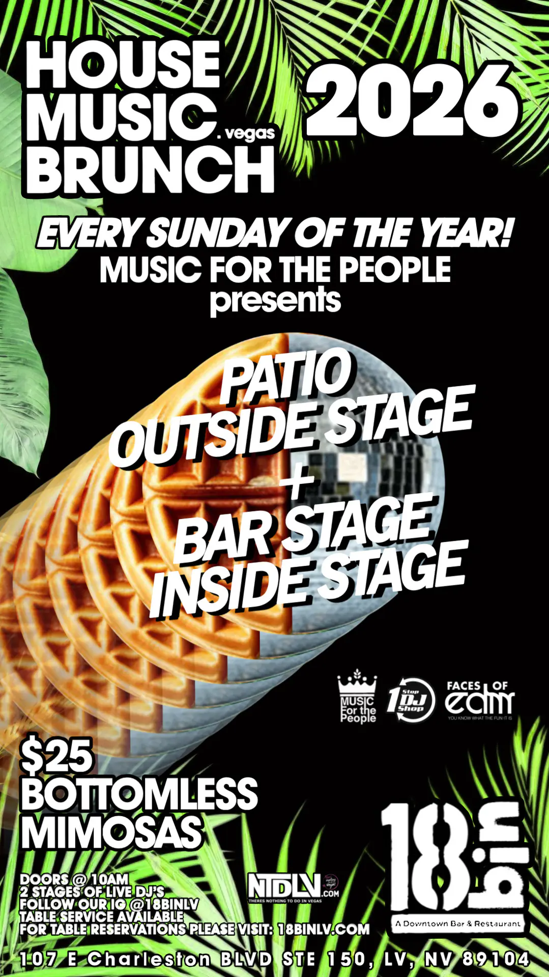 HOUSE MUSIC BRUNCH • DTLV ARTS DISTRICT