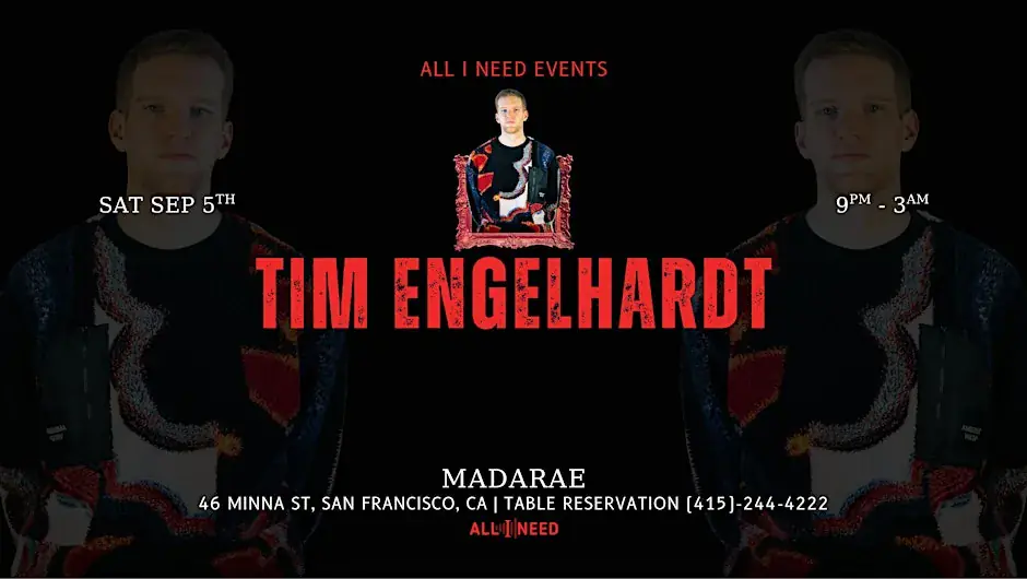 Tim Engelhardt (Melodic House & Progressive House) at MadaRae