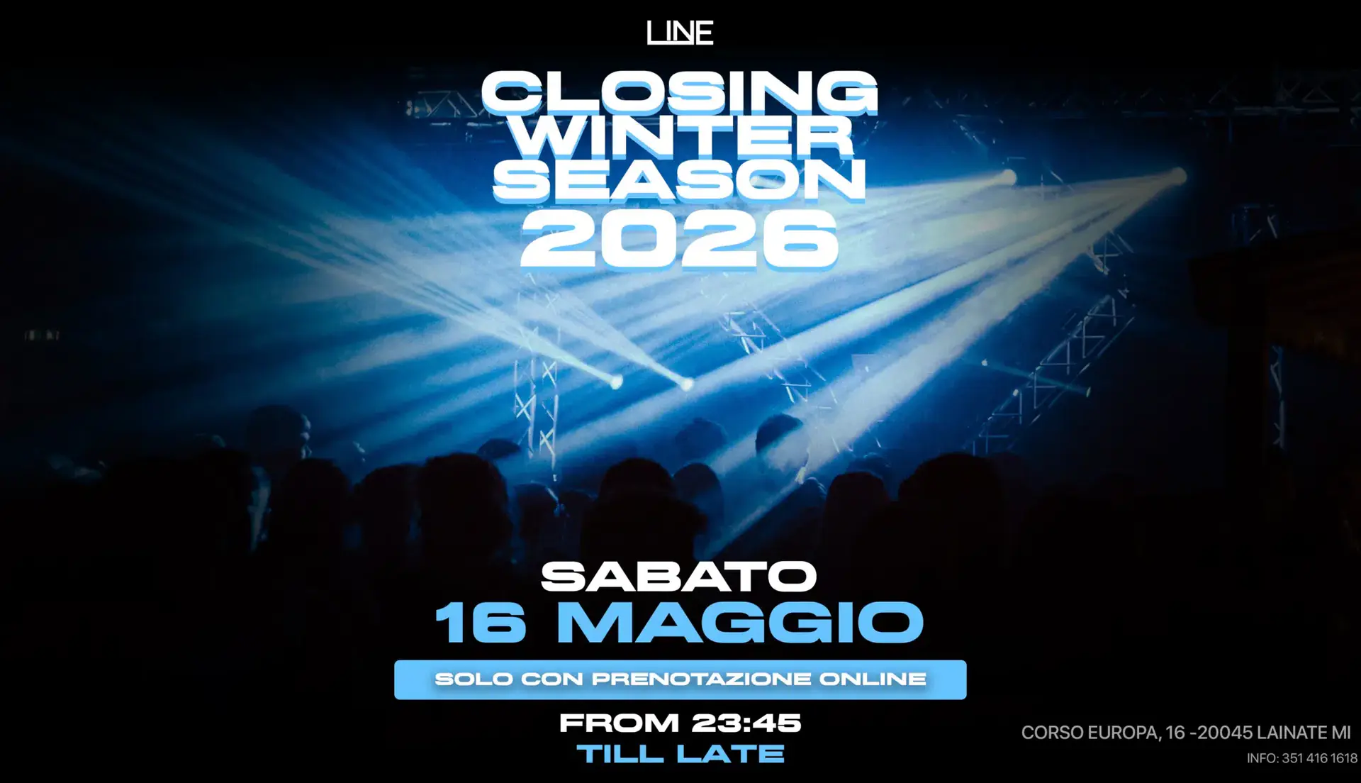 CIERRE TEMPORADA DE INVIERNO por Line Club