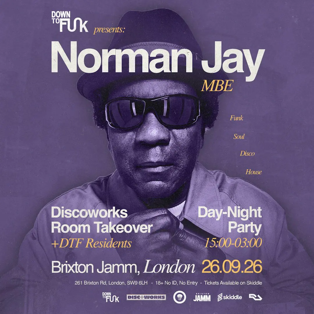 DOWN TO FUNK PRESENTS: Norman Jay MBE