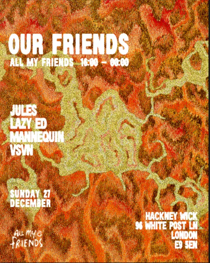Our Friends en All My Friends – Fiesta gratuita