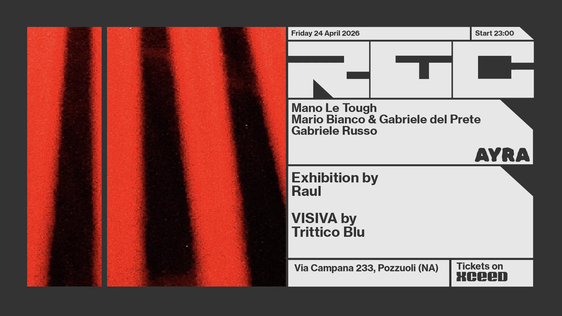 Mano Le Tough, Gabriele Russo, Mario Bianco b2b Gabriele del Prete
