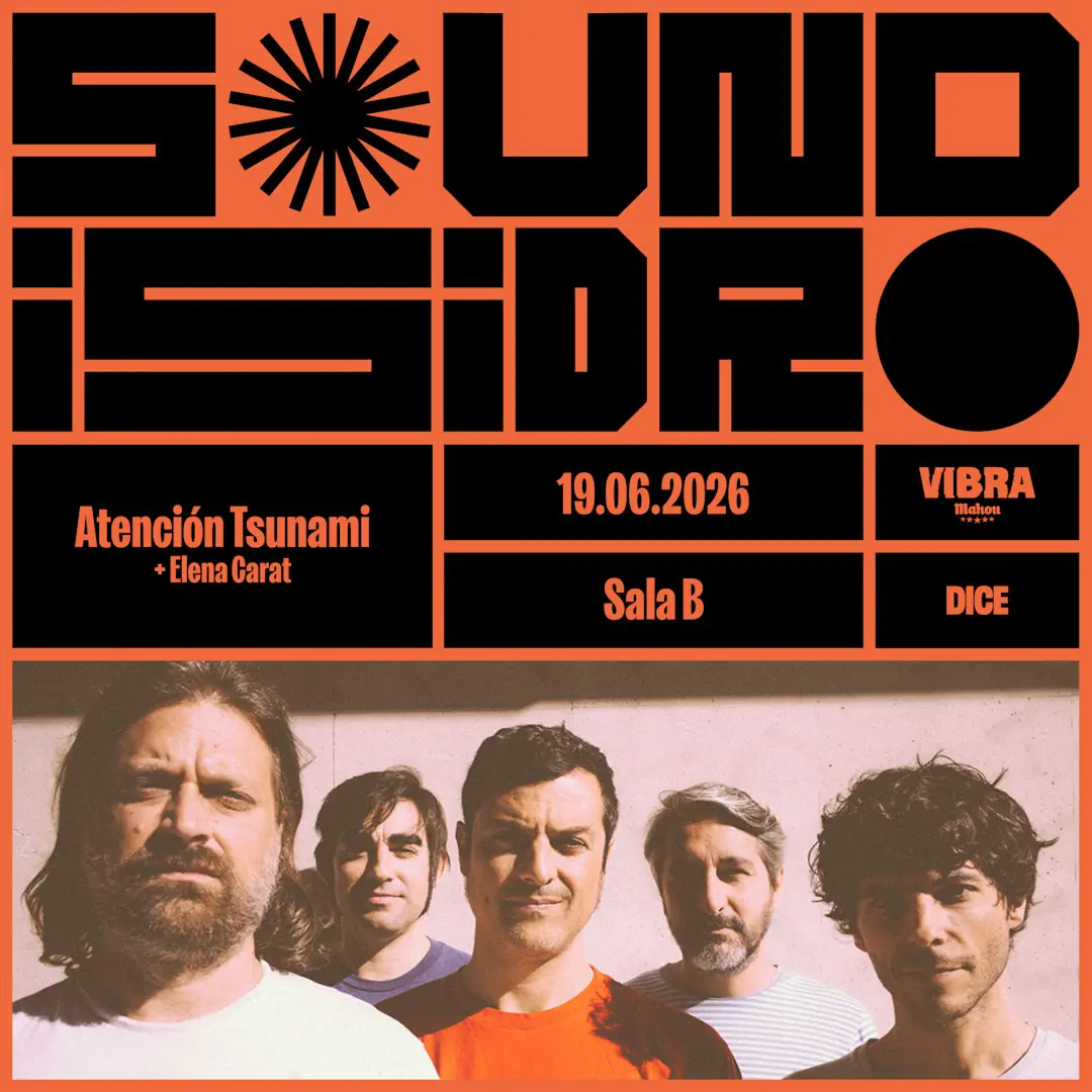 Achten Sie auf Tsunami + Elena Carat und Sound Isidro