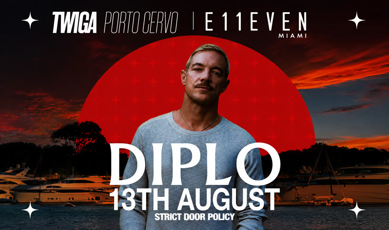 DIPLO at TWIGA Porto Cervo