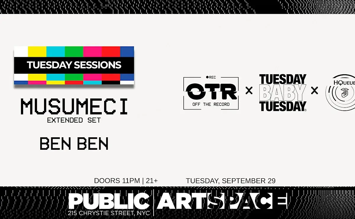 Off The Record | Tuesday Sessions at PUBLIC Hotel