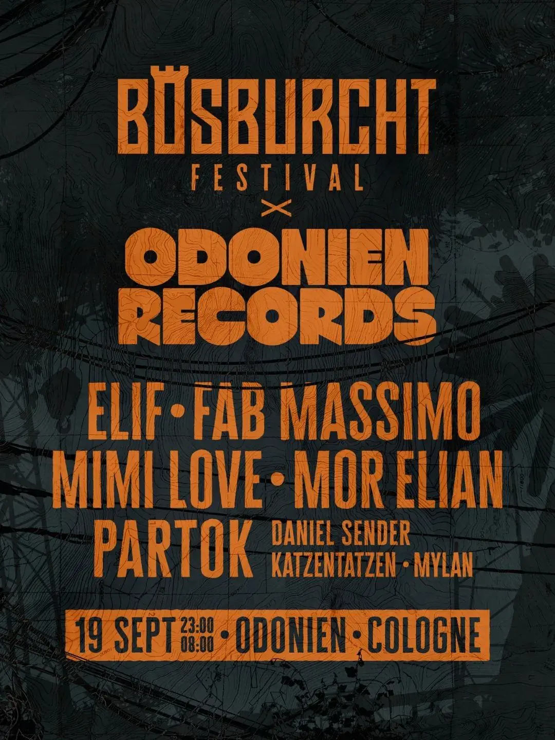 Bosburcht Festival x Odonien Records