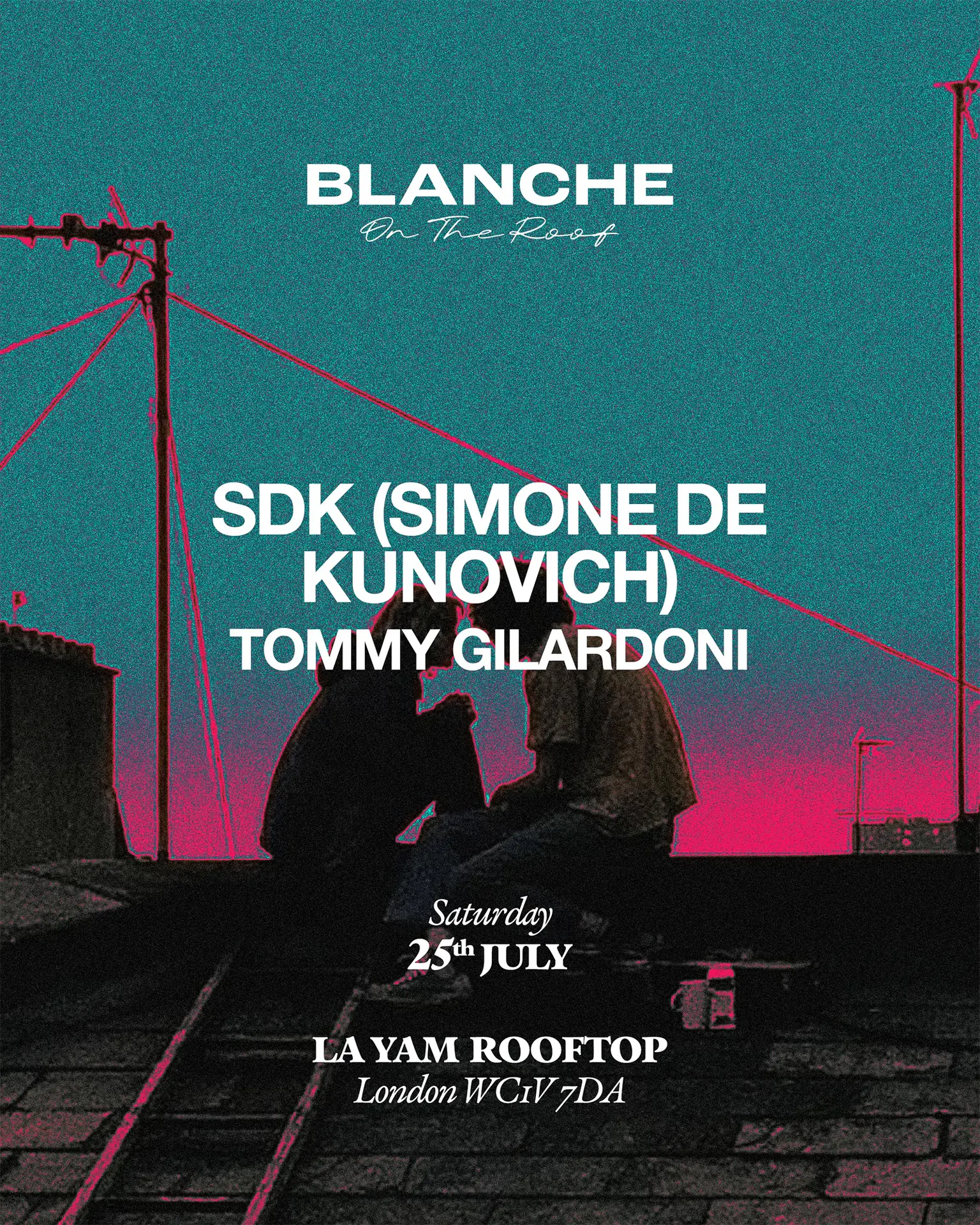 Blanche on the Roof with Simone de Kunovich