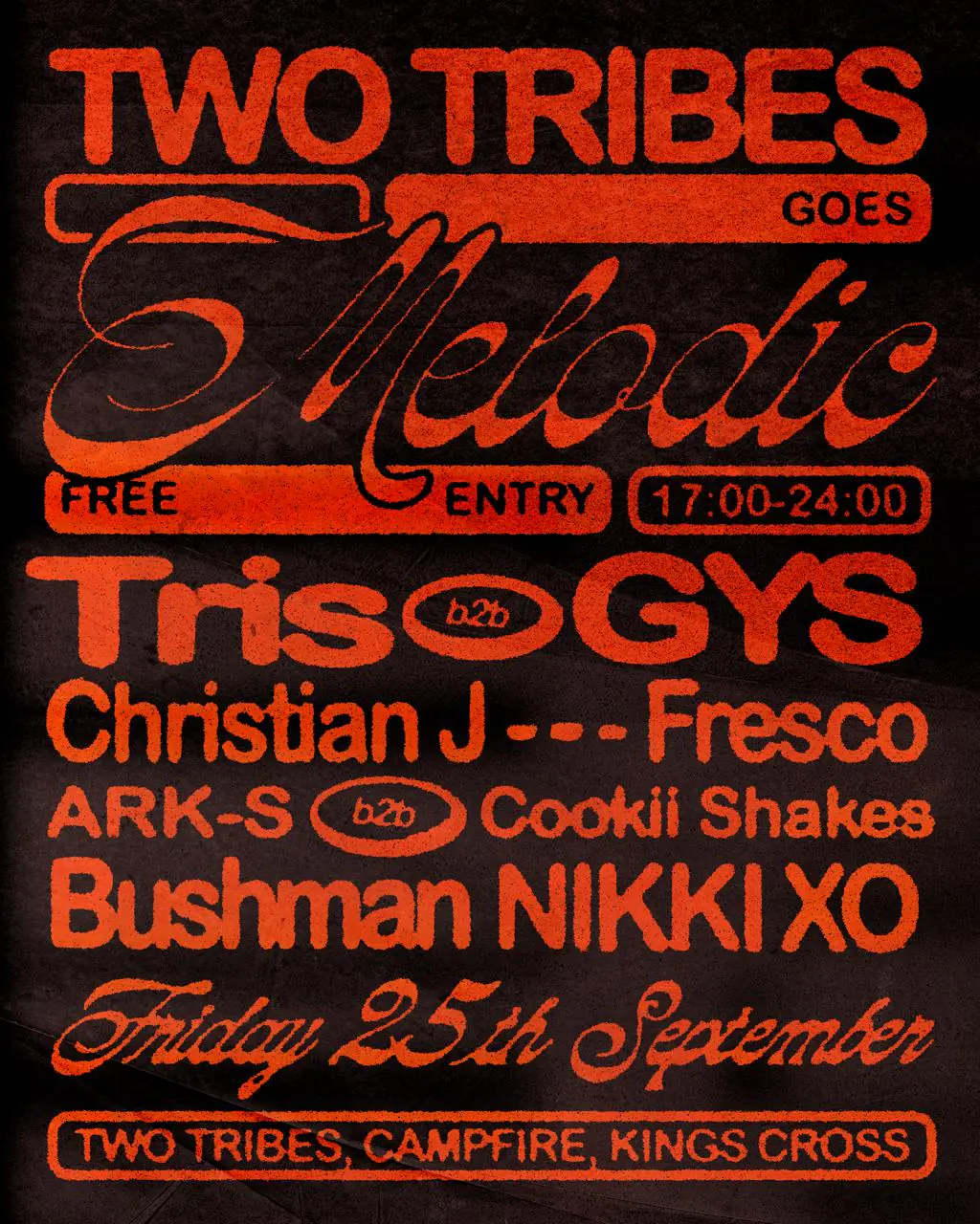 Two Tribes Goes Melodic