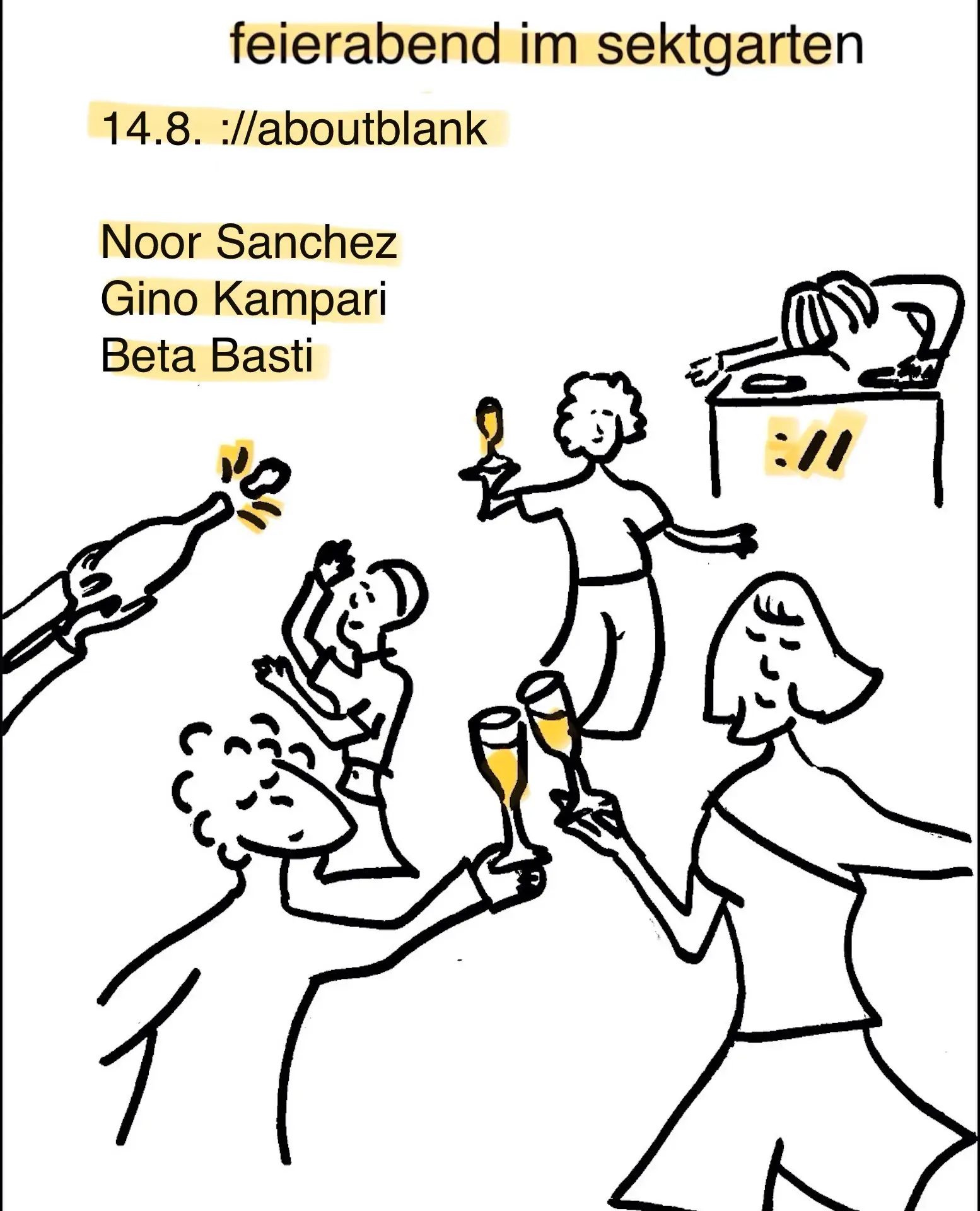 / / sektgarten x feierabend im Sektgarten [free entry & open air]