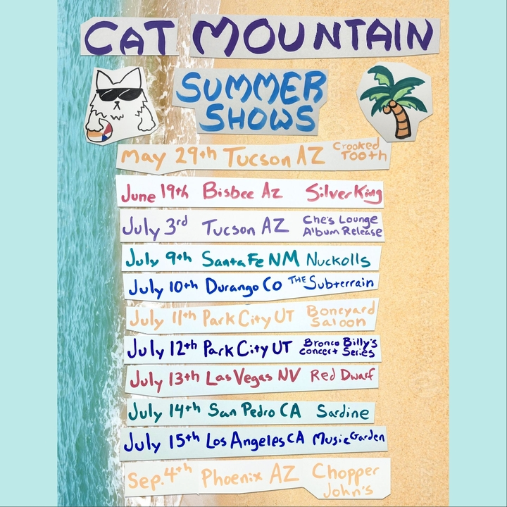 Cat Mountain from Tucson at the Red Dwarf, Las Vegas, NV