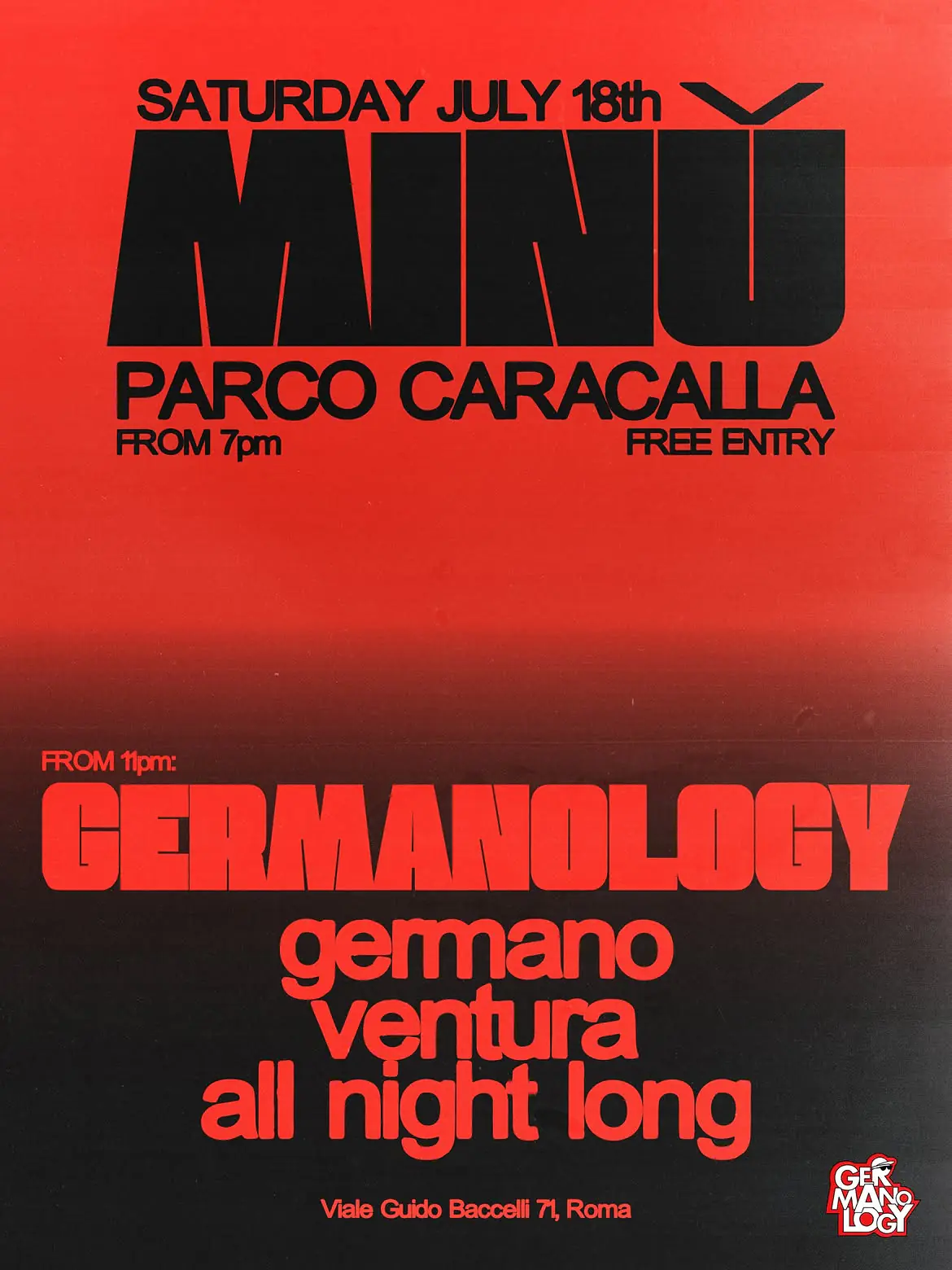 MINÛ with Germano Ventura (all night long)