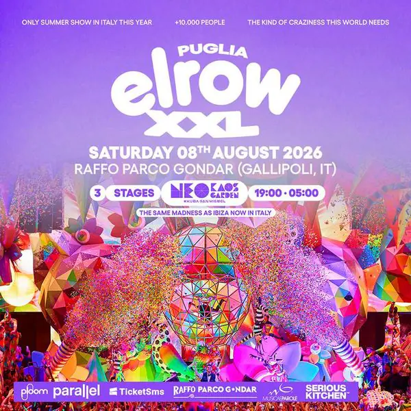 Elrow Puglia xxl