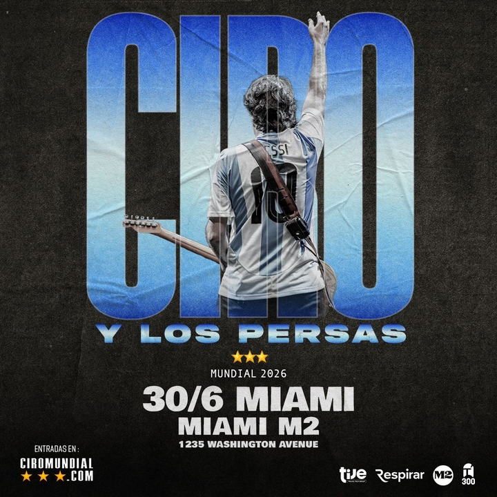 ¡Ciro y Los Persas en Miami! Miami M2