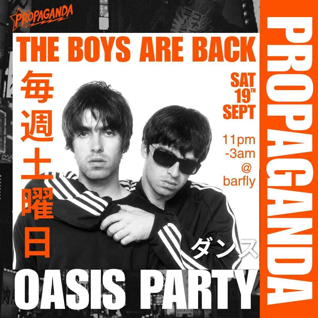 Propaganda - indie club night at Barfly