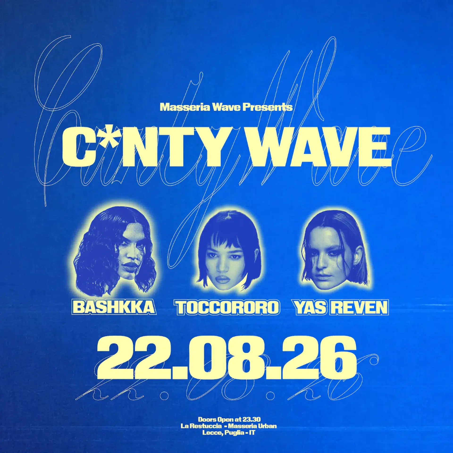 C*nty Wave w / BASHKKA, TOCCORORO, YAS REVEN & more