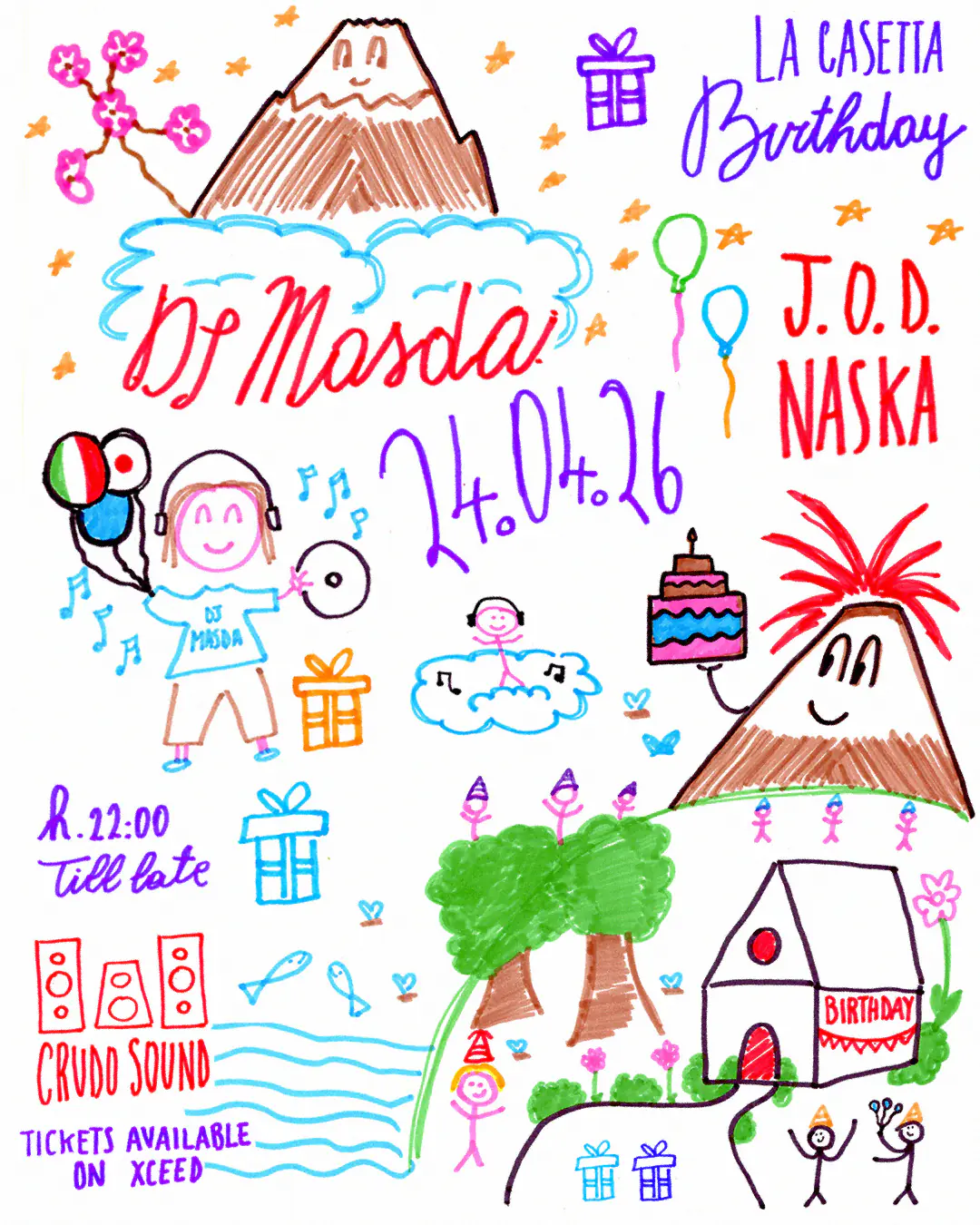 La Casetta Birthday with DJ Masda