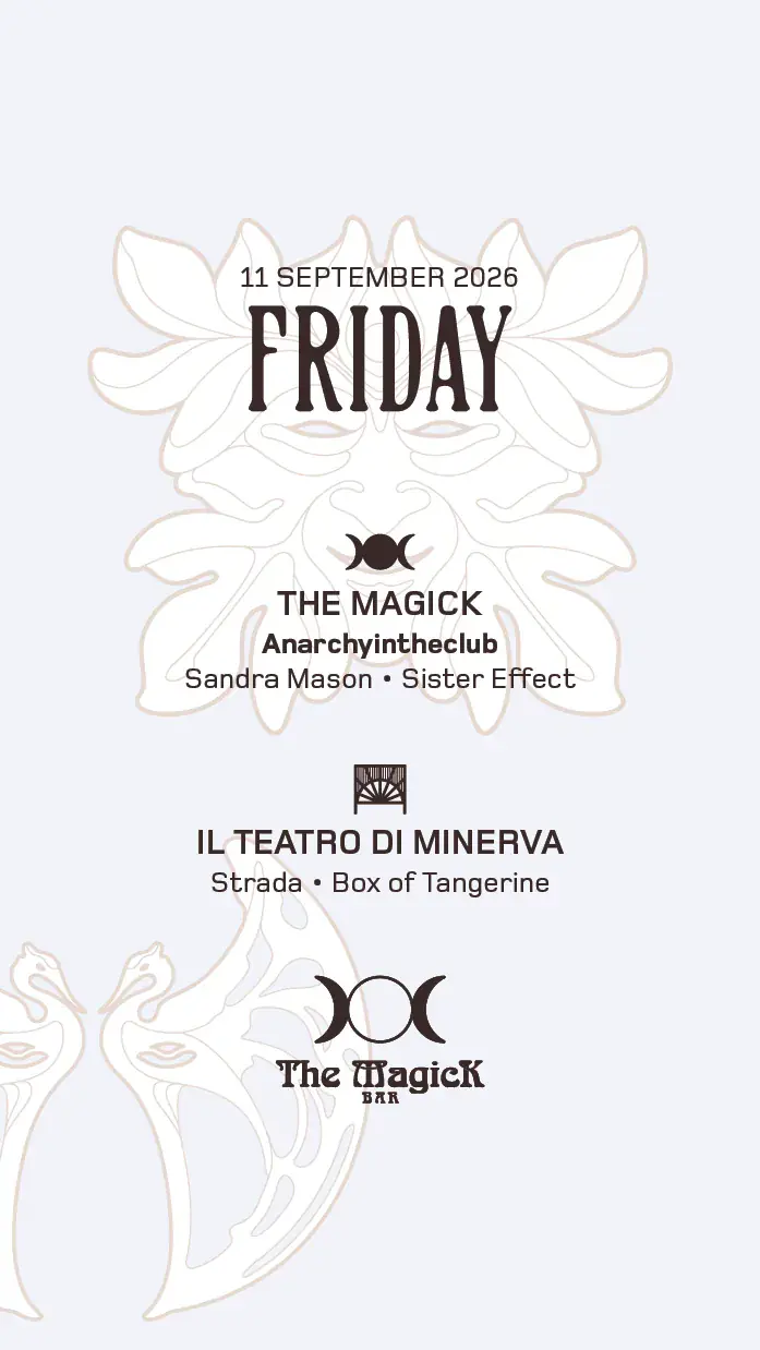 Anarchy In The Club with Sandra Mason, Sister Effect, Strada, Box of Tangerine