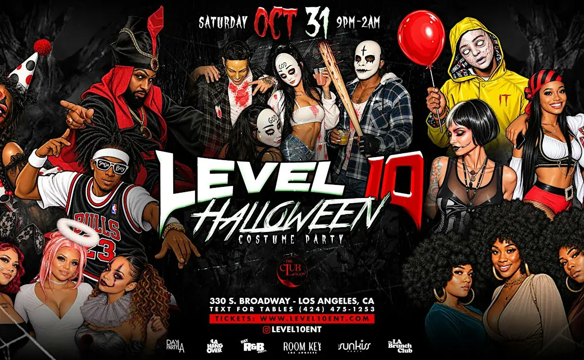 Halloween-Kostümparty im Level 10!