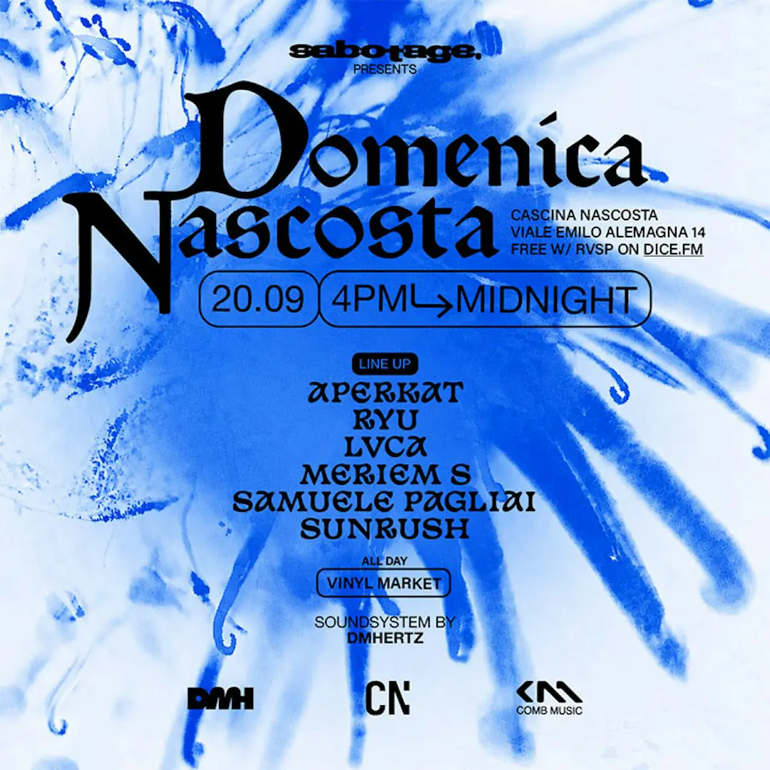 Sabotage Milano presents Domenica Nascosta