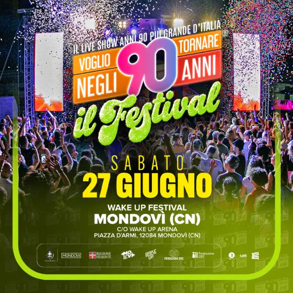 Voglio Tornare negli Anni 90 - Il Festival