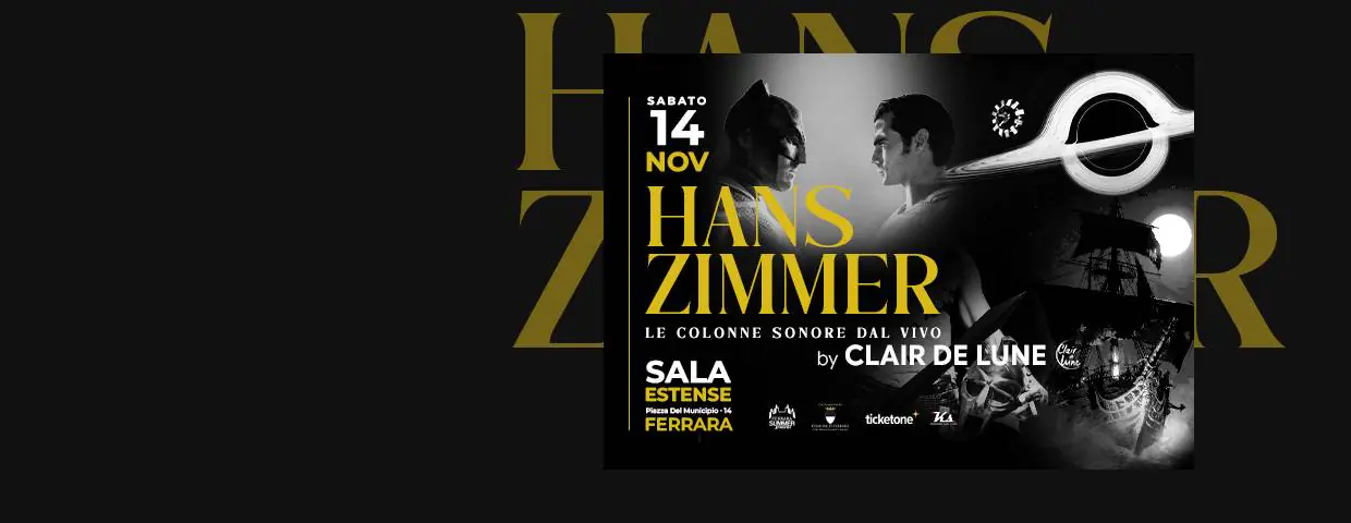 Hans Zimmer - Le colonne sonore dal vivo