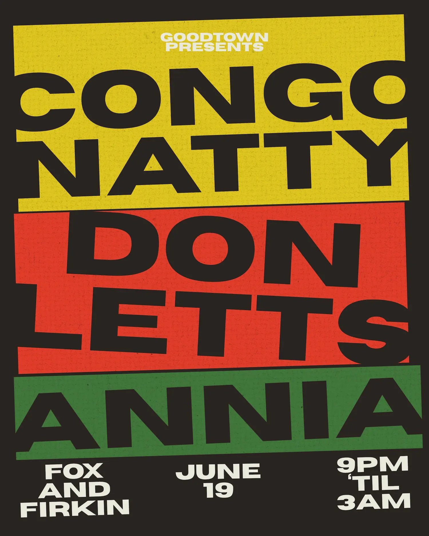 Congo Natty x Don Letts x Annia