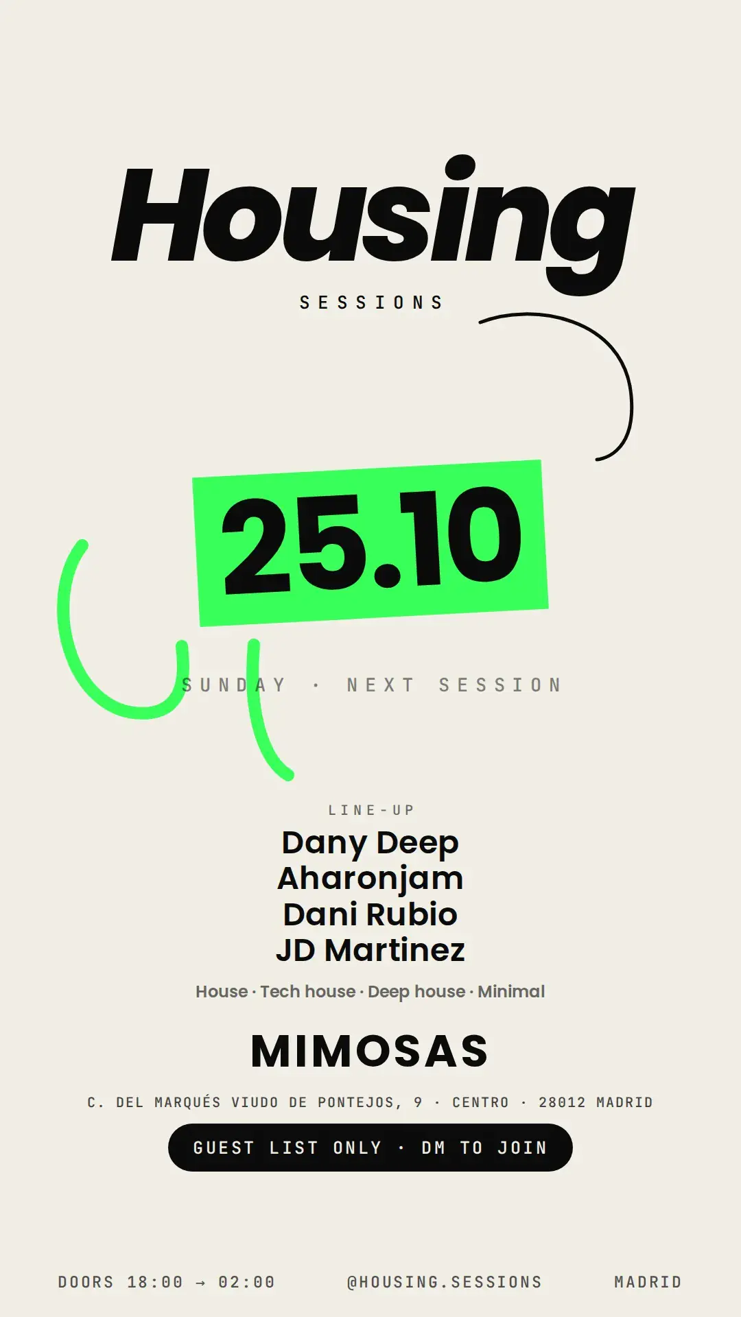 Housing Sessions