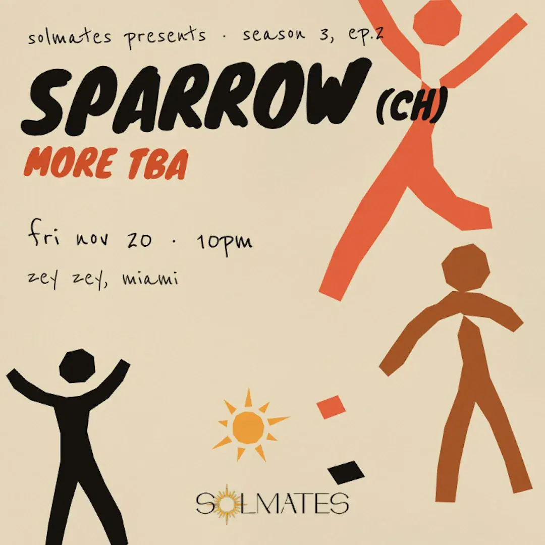 SOLMATES présente Sparrow (CH)