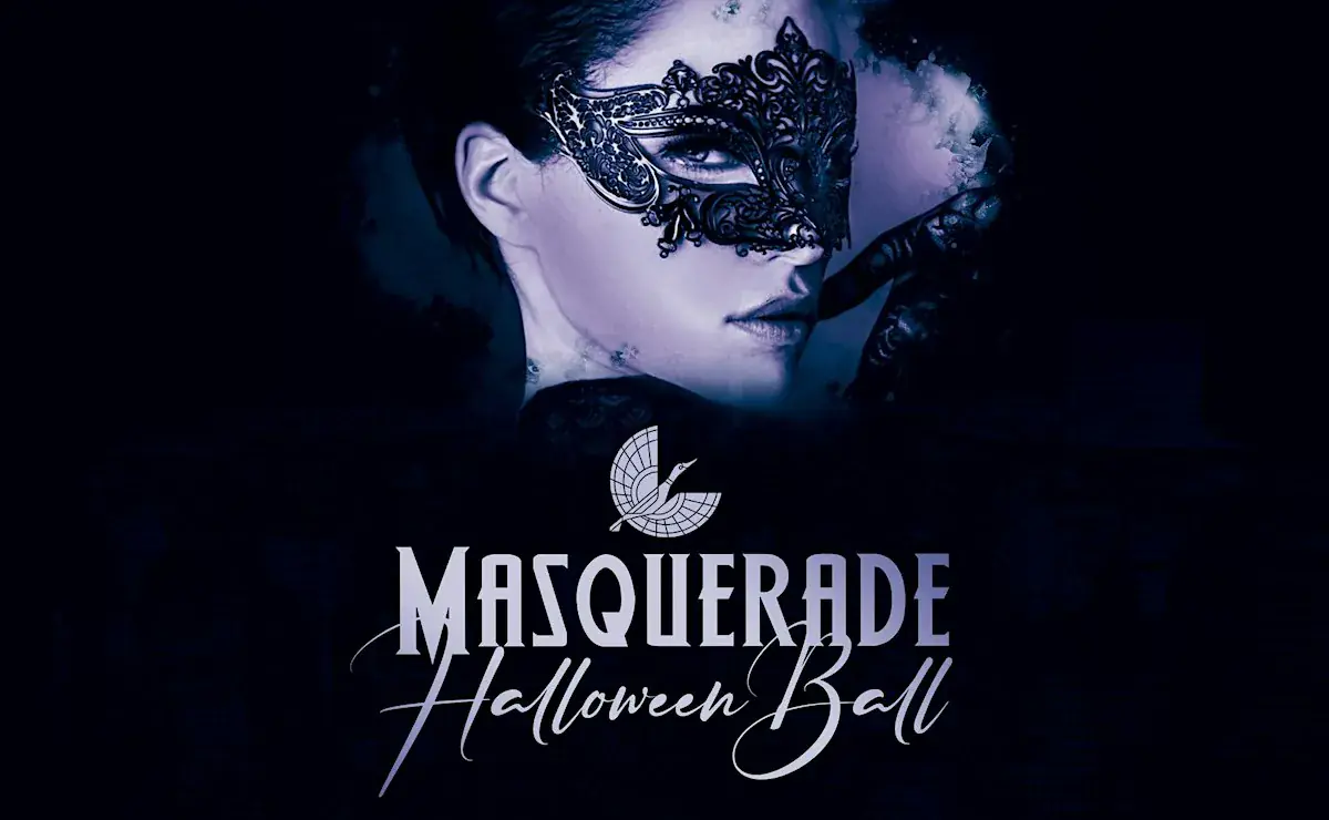 Baile de Halloween de máscaras