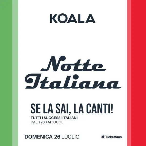 26 / 07 Notte Italiana