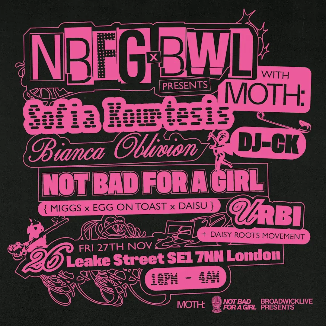 NBFG x BWL Presents with MOTH