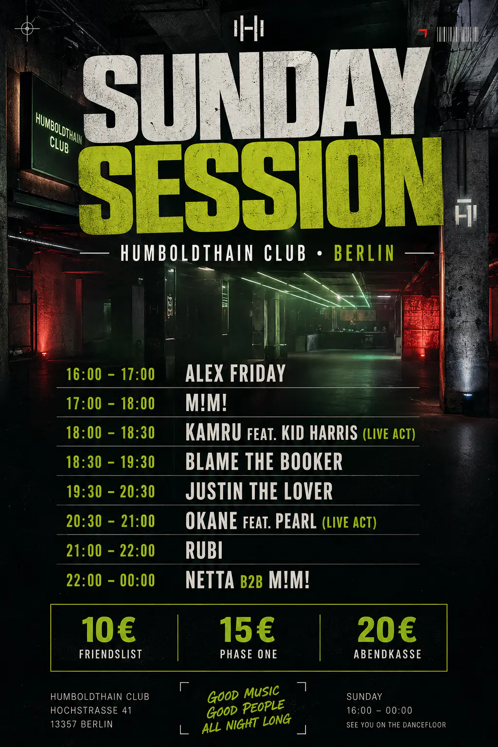 SUNDAY SESSION