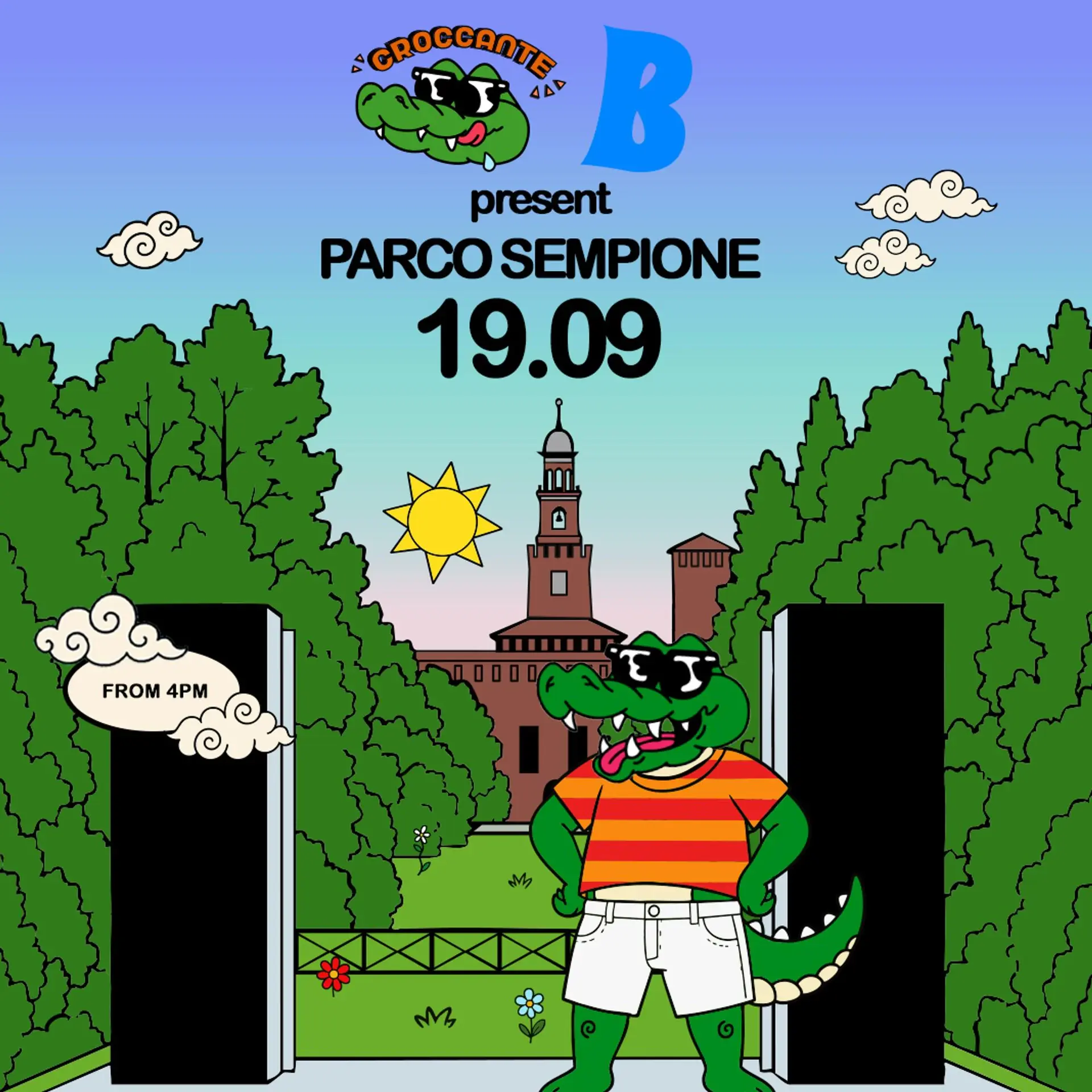 19.09 CROCCANTE & B-PARTY - PARCO SEMPIONE