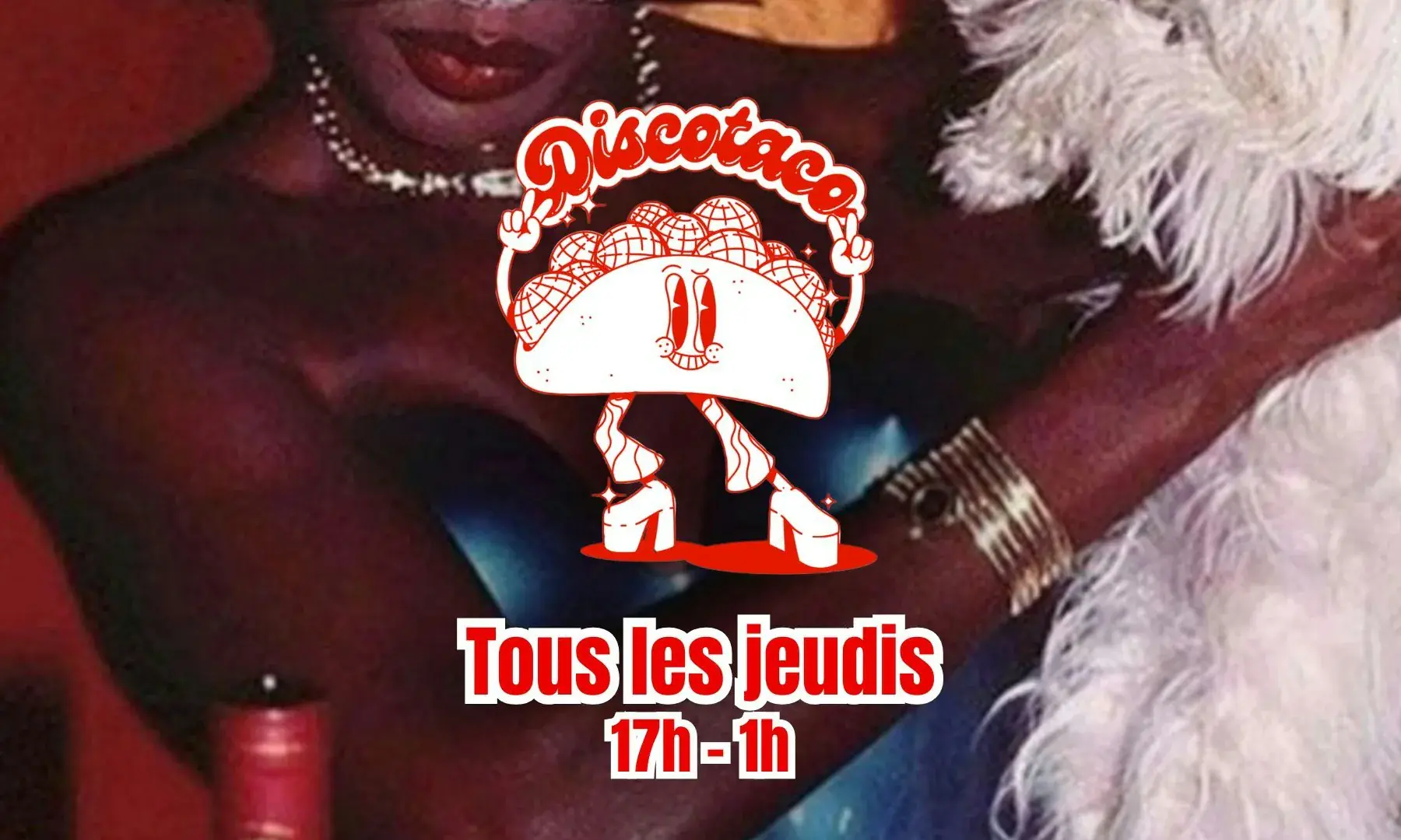 Discotaco: disco, paillettes & tacos partout!