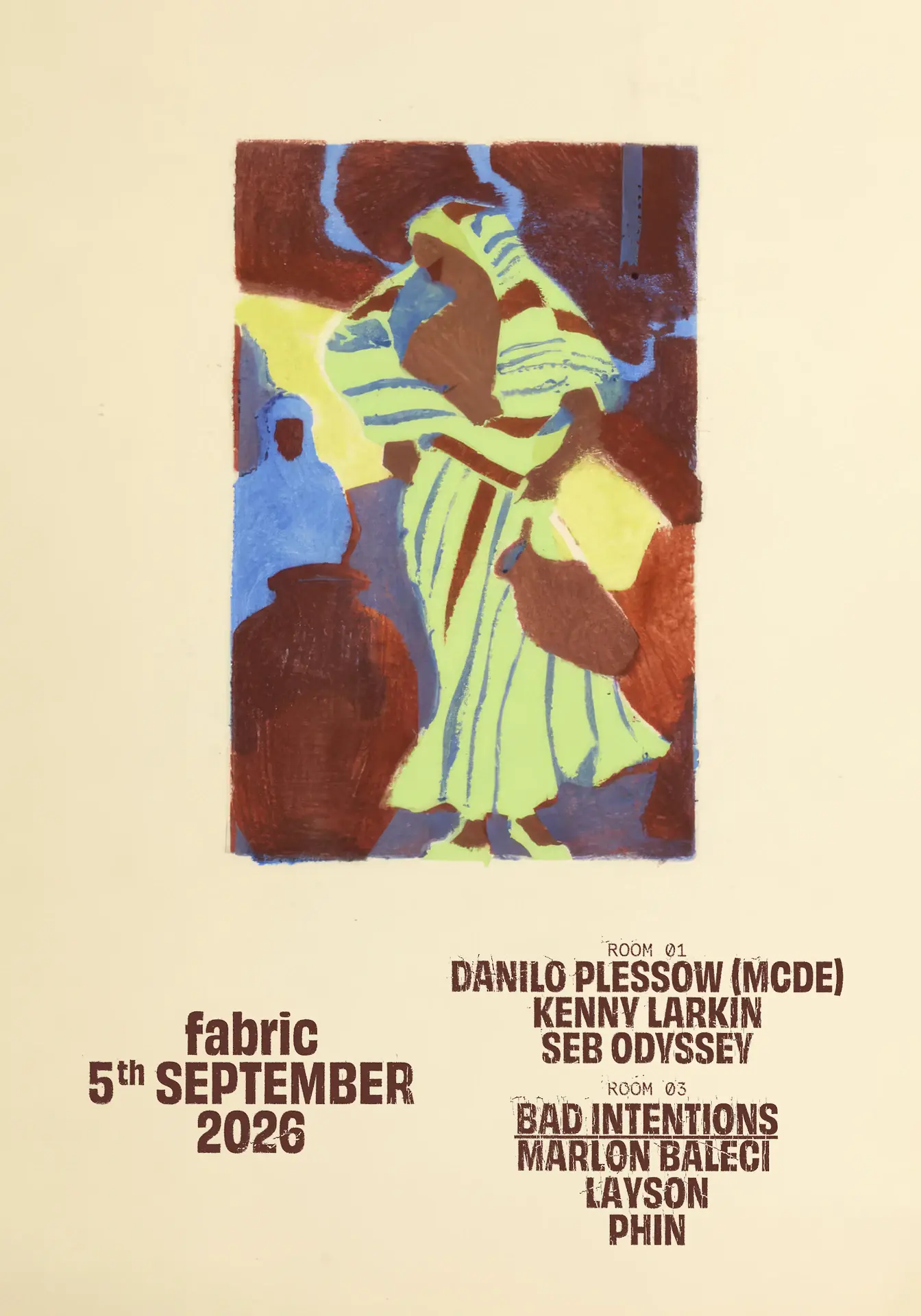 fabric: Danilo Plessow (MCDE), Kenny Larkin, Seb Odyssey