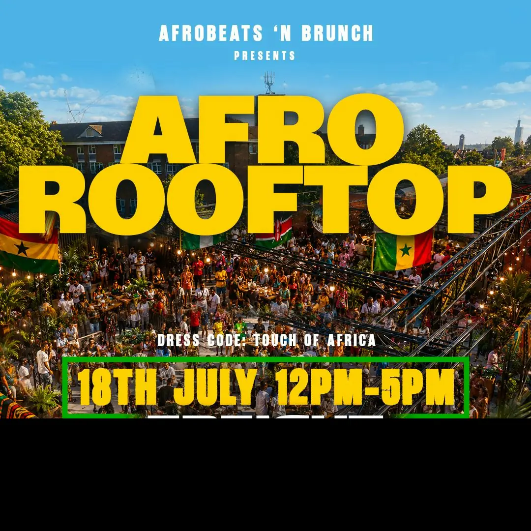 Afro Rooftop: Touch of Africa Edition- Brixton LDN