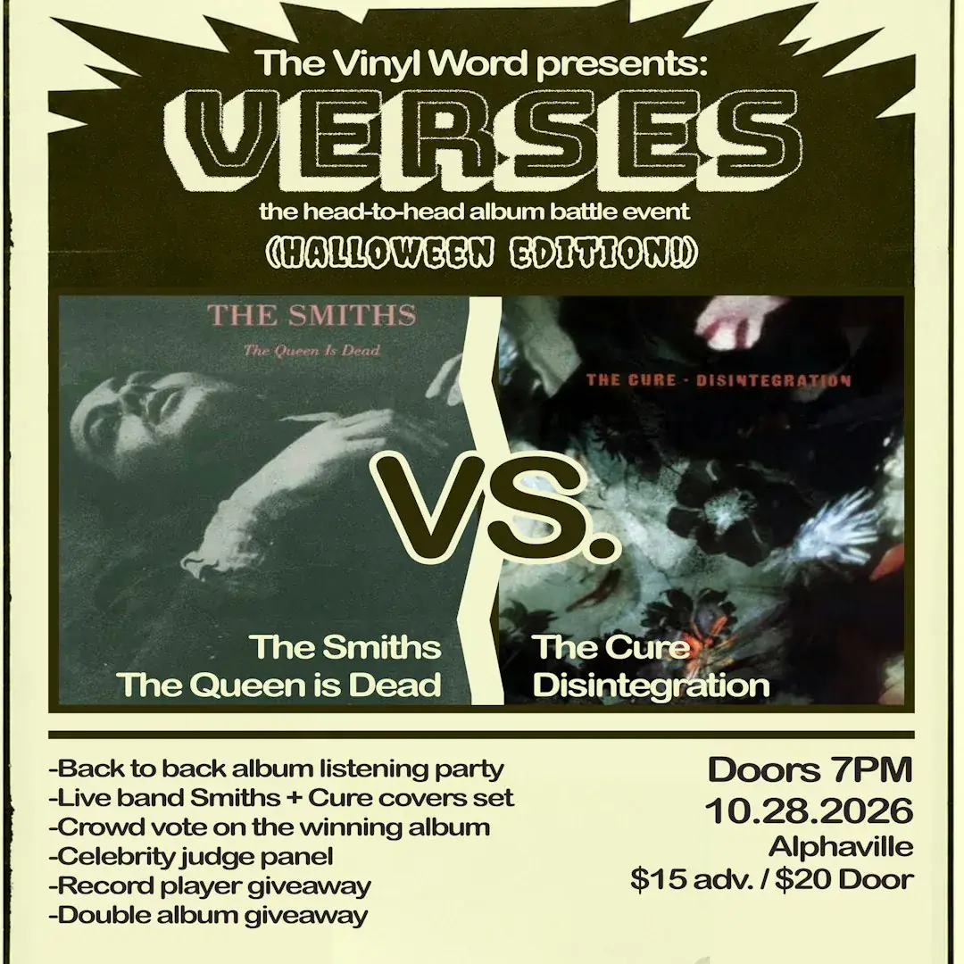 The Cure vs The Smiths + DJ Chase Coppins