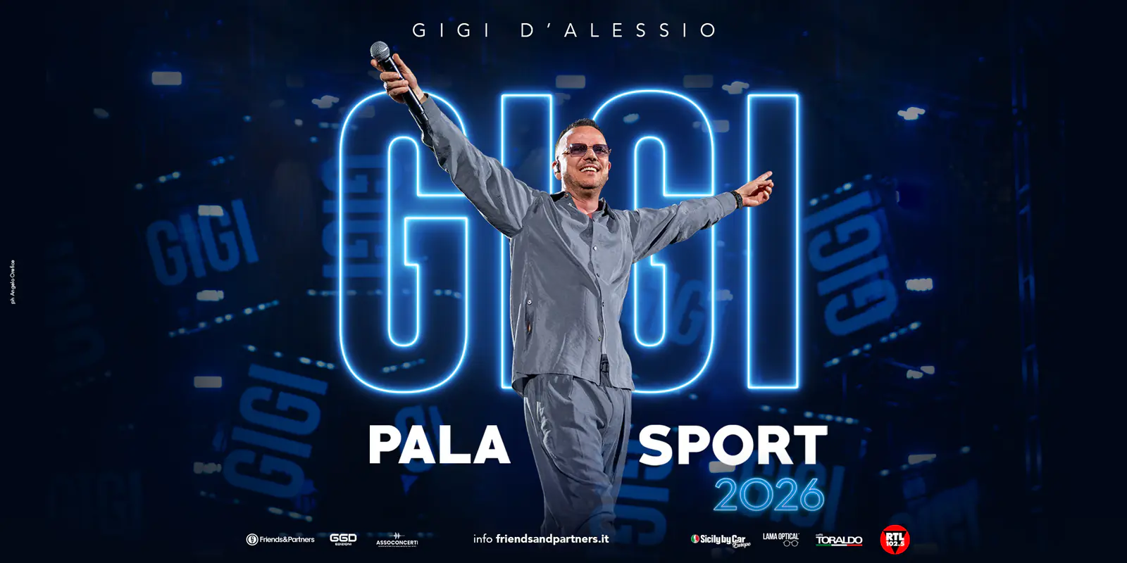 Gigi D'Alessio @ Inalpi Arena