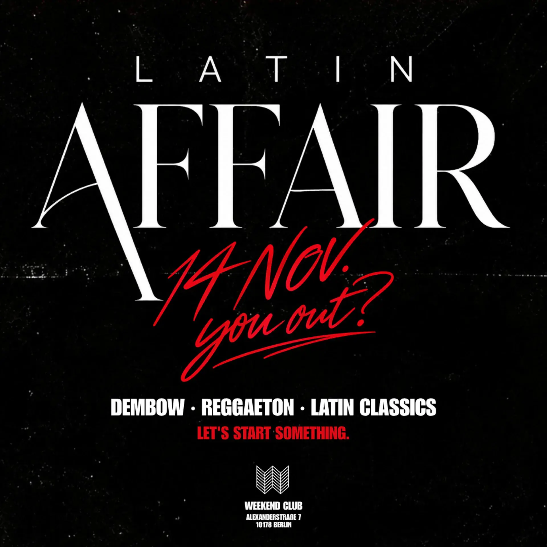 LATIN AFFAIR — BERLIN / 001