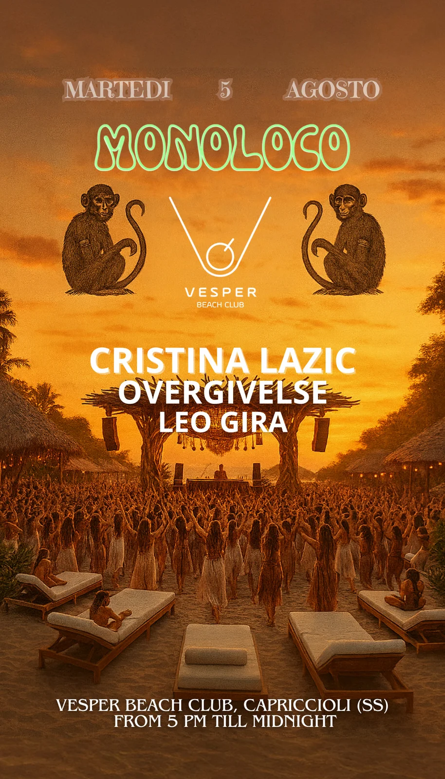 MONOLOCO at Vesper Beach Club