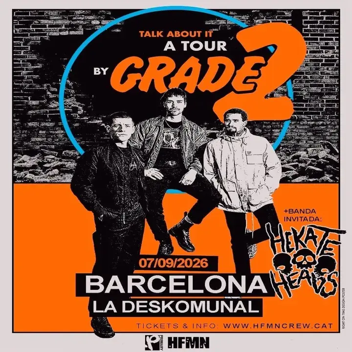 Grade 2 + Hekate Heads en Barcelona!
