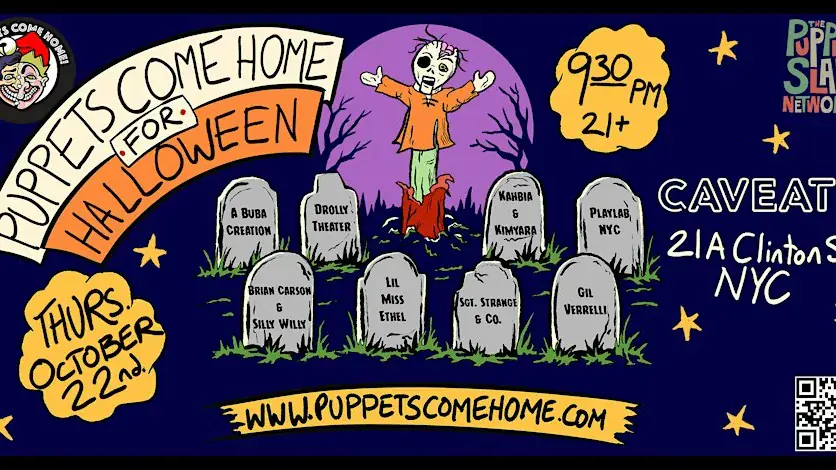 Puppets Come Home for Halloween!