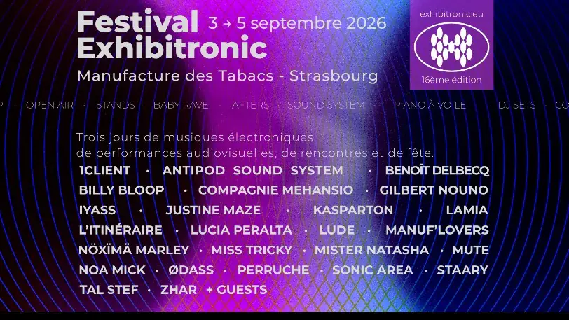 EXB festival 16e édition - OPEN AIR