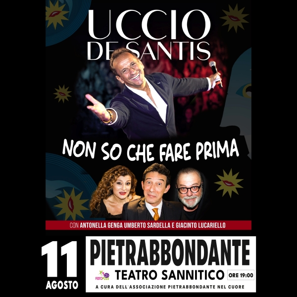 Uccio De Santis - Je ne sais pas quoi faire en premier