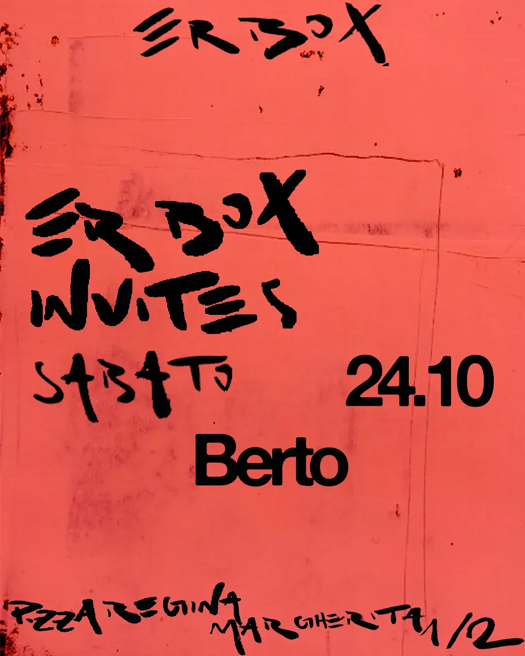Er BOX invita a Berto