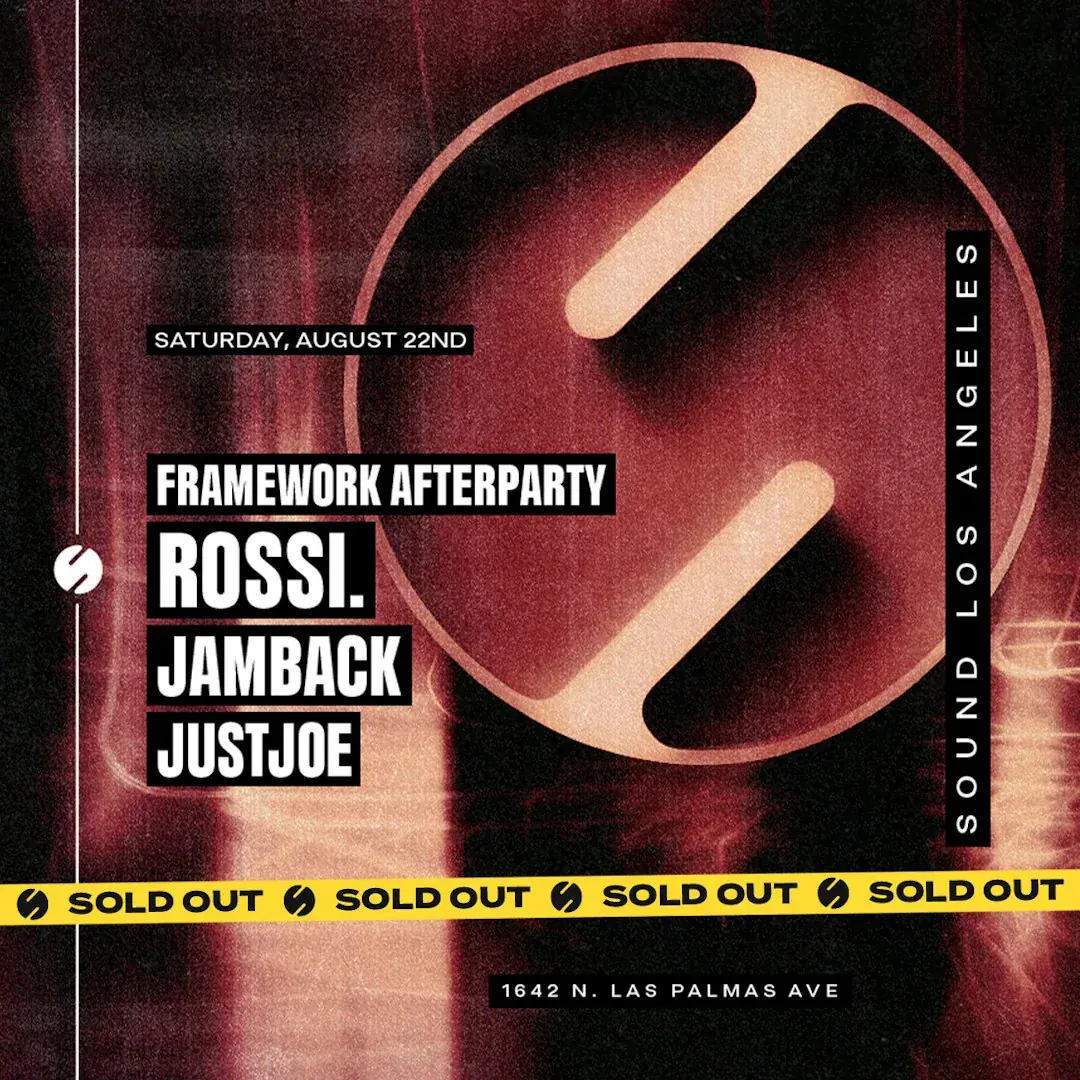 Framework Afterparty ft. Rossi