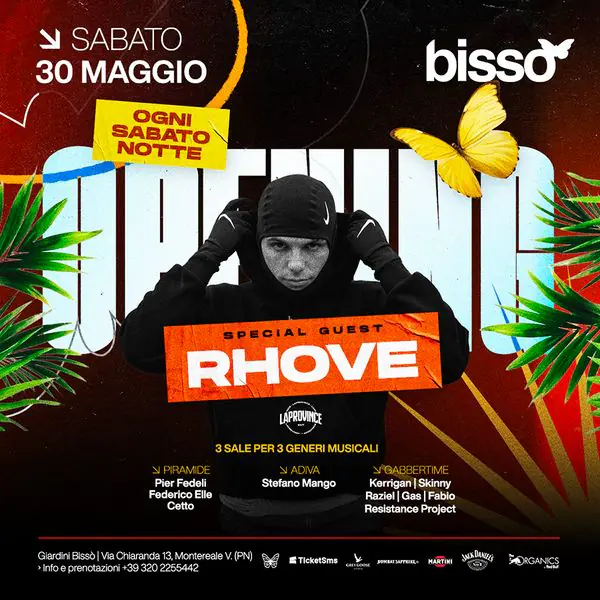 Eröffnung – Special Guest Rhove